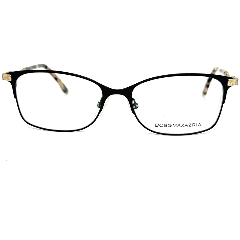 BCBGMAXAZRIA Anita Black EYEGLASSES FRAME 54-16-130mm H13512
