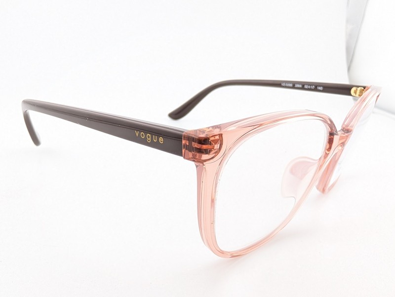 Vogue Eyeglasses, Frames Only, Thailand, VO 5356 2864, 52-17-140, Blush/Brown gallery