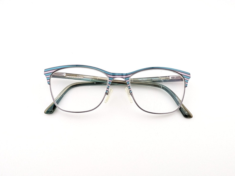 Karen Kane Eyeglasses, Frames Only, Gingko, 52-16-140, Metal/Plastic, Green