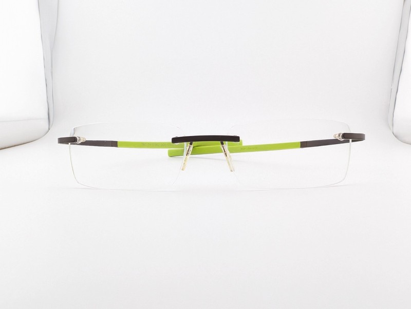 TAG Heuer Eyeglasses, Frames Only, TH 0342 006 Brown/Green, 52-17-140, France