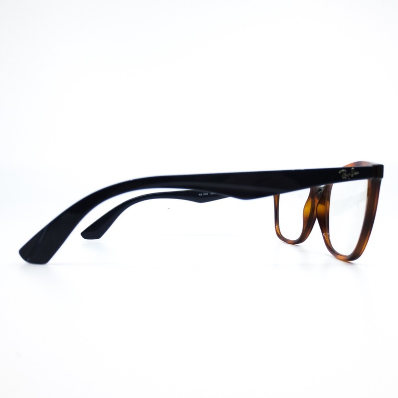 Ray-Ban Eyeglasses Frames RB7066 5585 Blue Brown Tortoise Square 52-17-140 gallery