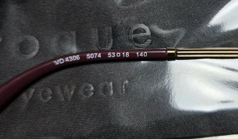 Vogue Eyeglasses VO 4306-5074 53 18 140 Frames Flex Hinges gallery