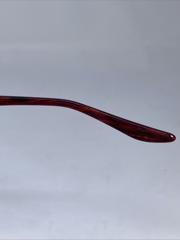 PRODESIGN DENMARK 5305 c.3831 Japan NOS Red Titanium Eyeglasses Frame 52-18mm gallery