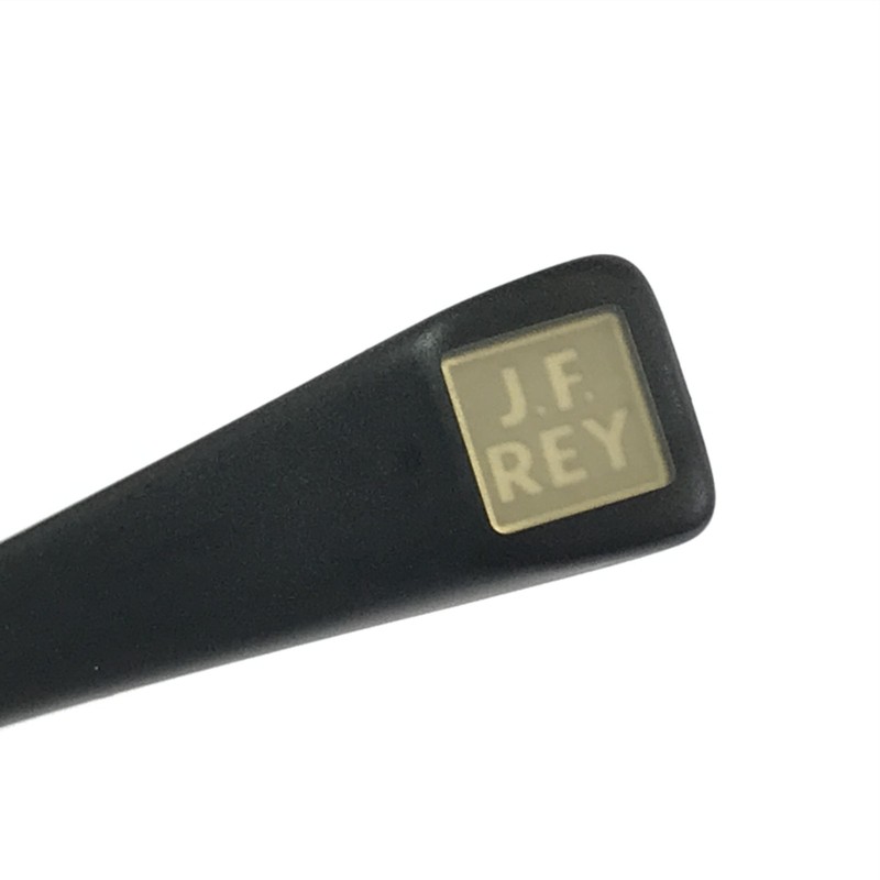 JF Rey Eyeglasses Frames JF2877 0025 Matte Black Brushed Blue Square 50-22-144 gallery