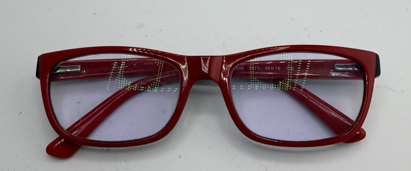 RAY BAN FRAMES ONLY EYEGLASSES RB 1536 3573 RED 48-16-130