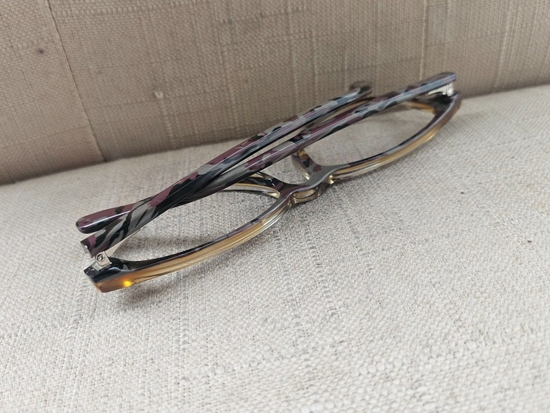 Link Occhiali Women Eyeglasses 7175 C57 Black Pink Camouflage Frames 53-16 140 gallery