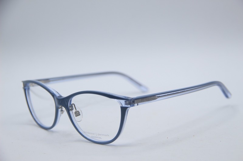 NEW PRODESIGN DENMARK 3643-1 C.3422 BLUE AUTHENTIC EYEGLASSES 53-15
