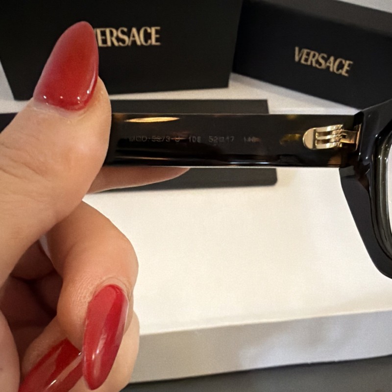 Versace Tortoise Square Full Rim Plastic Eyeglasses MOD.53/3 Designer gallery