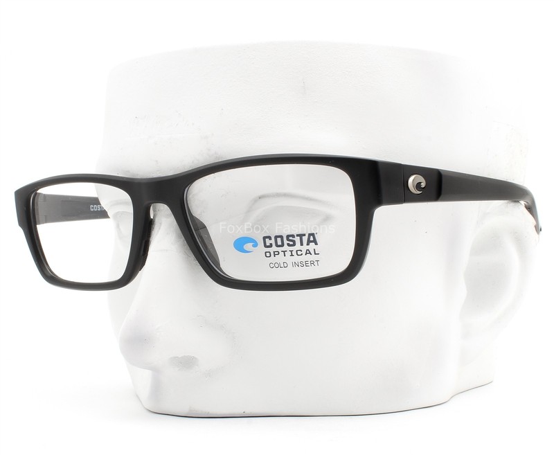 Costa Del Mar Ocean Ridge 800 Eyeglasses Glasses OCR 800 Matte Black 53mm w/case