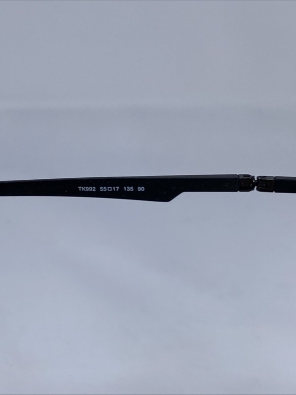 TAKUMI TURBOFLEX TK992 NOS Black Matte 55-17-135 Eyeglasses Frame gallery