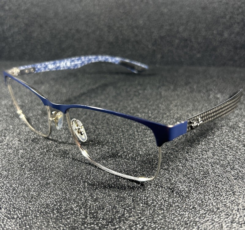 NEW Ray Ban RB8416 3016 Blue Chrome Gray 55-17-145 Carbon Fiber Thailand READ!