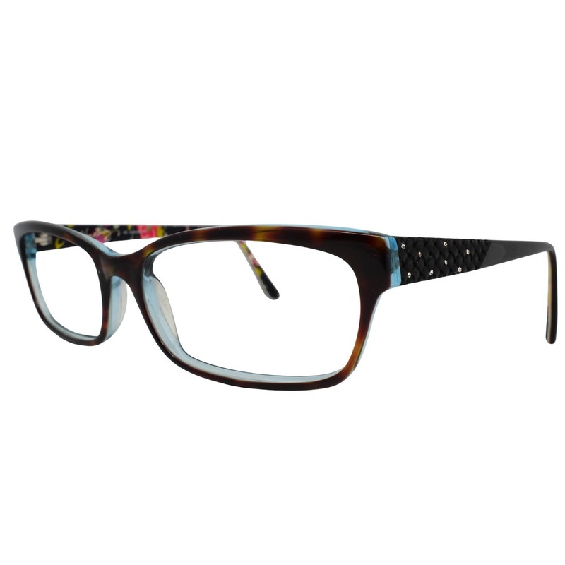 Vera Bradley VB Jasmine Ribbons (RBS) 54-16-138mm Eyeglasses FRAMES ONLY – GOOD