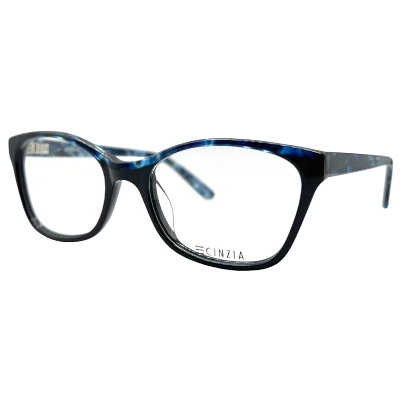 CINZIA – CIN5072 C3 52/18/138 – BLUE DEMI BLACK – NEW Authentic WOMEN EYEGLASSES