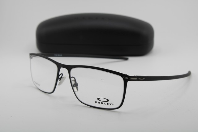 NEW OAKLEY OX5138-0555 TIE BAR SATIN BLACK GUNMETAL AUTHENTIC EYEGLASSES 55-16