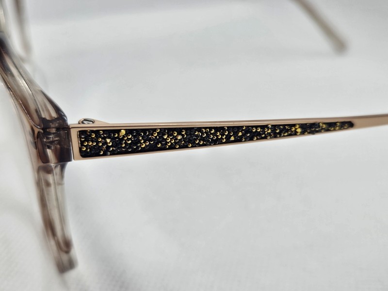 Vera Wang VA79 79 RO Rose Crystal 56-15-145 Eyeglasses Frames Women's gallery