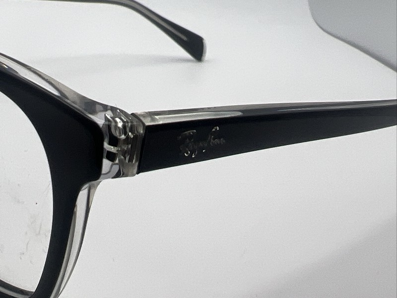 Rayban RB5362 2034 54/17 140 Black Men’s Eyeglass Frames WW730 gallery