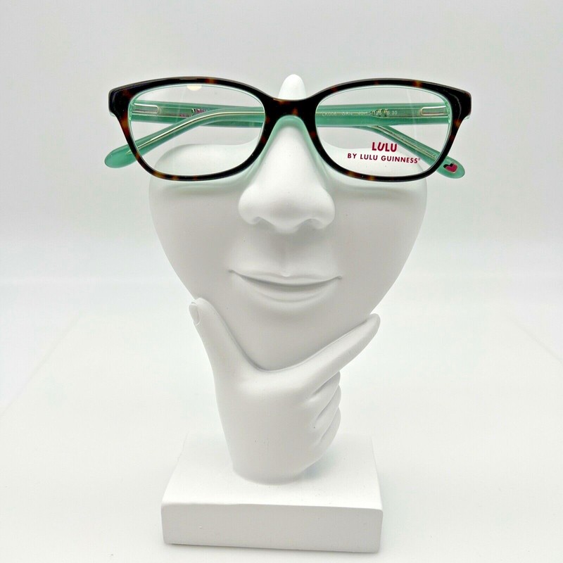 LULU by Lulu Guinness LK006 Designer Eyeglasses 46-15-125 Color Green/Tort Youth