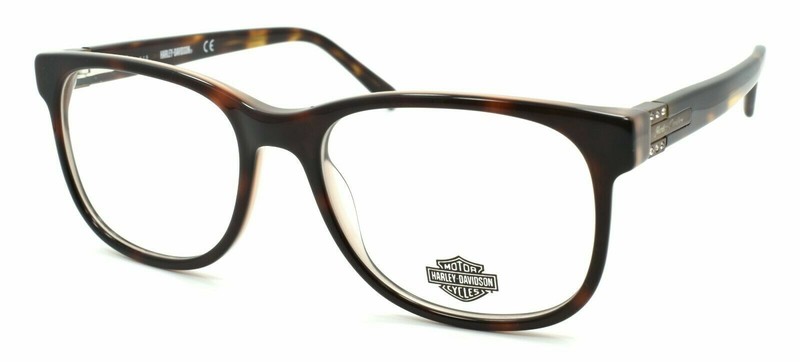 Harley Davidson HD0546 Tortoise 052 Optical Plastic Eyeglasses Frame 53-17-140 A