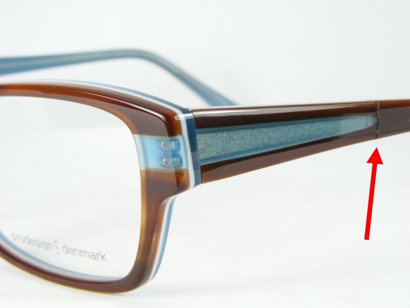 "READ" PRODESIGN DENMARK 1749 6434 / DEMI BROWN /HAVANA EYEGLASSES 55-15-140mm gallery