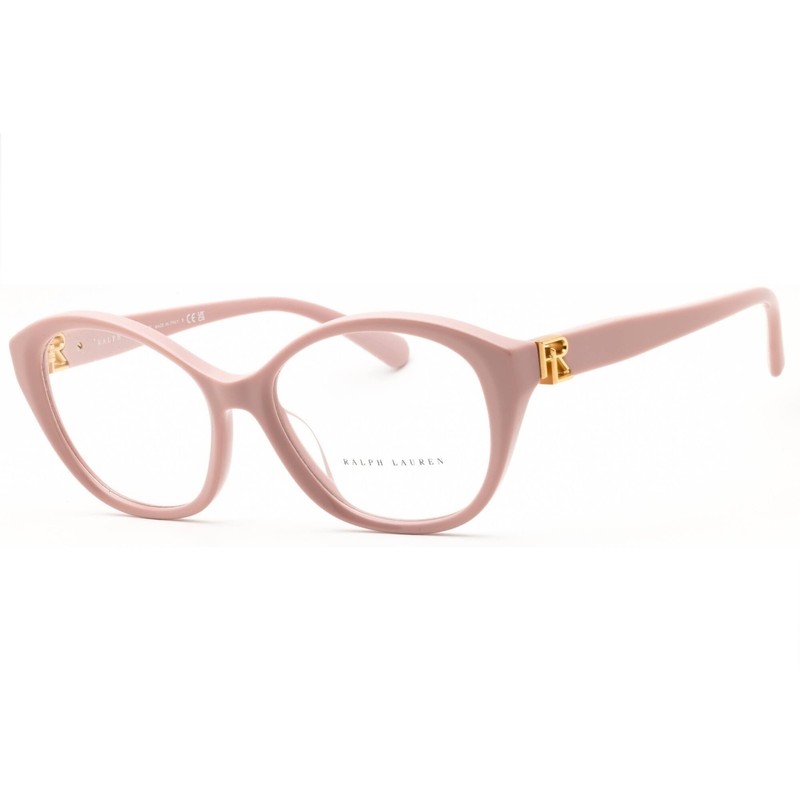 Ralph Lauren Women’s Eyeglasses Solid Tea Rose Pink Acetate Frame 0RL6246U 6053