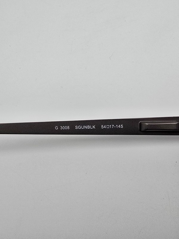 Gant G3008 Satin Gunmetal Black Eyeglasses Frame w/ Flexhinge and Case 54-17-145 gallery