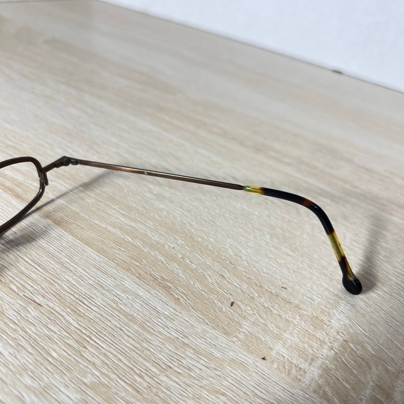 l.a. Eyeworks Hobbs 414 Eyeglasses Brown Metal Frames Only 41-22-130 gallery