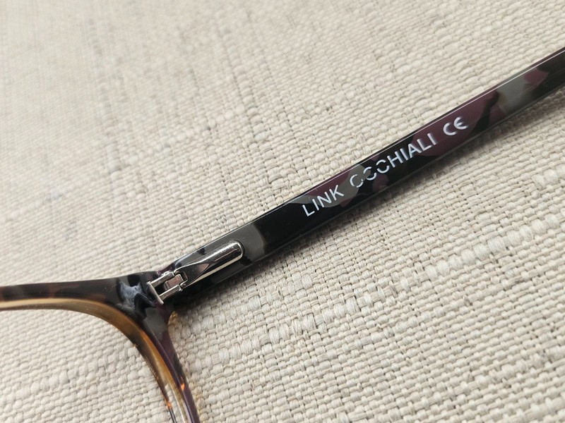 Link Occhiali Women Eyeglasses 7175 C57 Black Pink Camouflage Frames 53-16 140 gallery