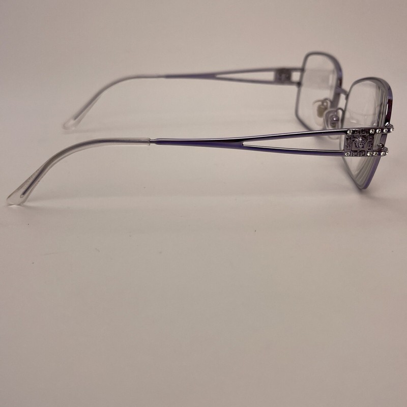 Versace Women’s Eyeglasses MOD 1114-B 1060 Purple Metal 54-18-130 *FRAMES ONLY* gallery