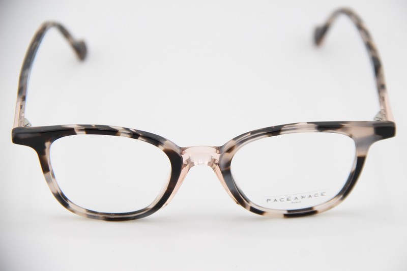 NEW FACE A FACE PARIS YAYOI 1 COL 6092 TORTOISE AUTHENTIC FRAME EYEGLASSES 46-20 gallery