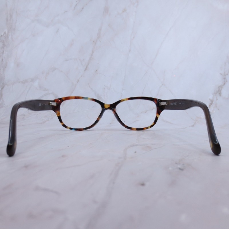 Nine West NW5064 Womens Cat Eye Eyeglasses Tortoise Brown 50-16-135 283 gallery