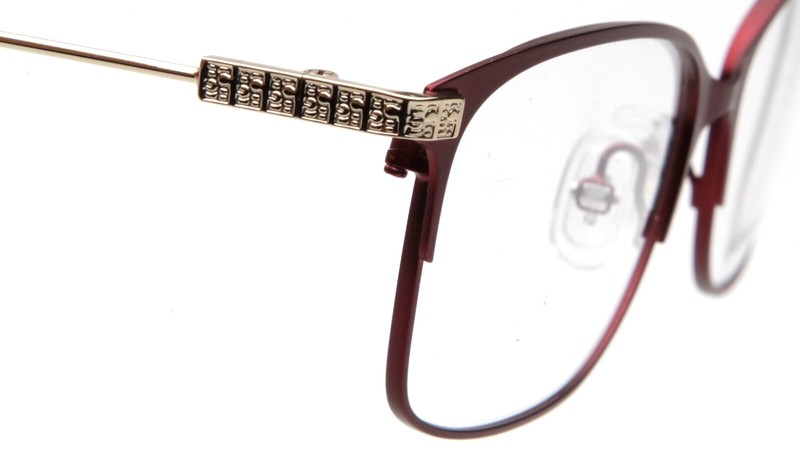 NEW BCBGMAXAZRIA ANITA Wine EYEGLASSES FRAME 54-16-135mm B36mm gallery