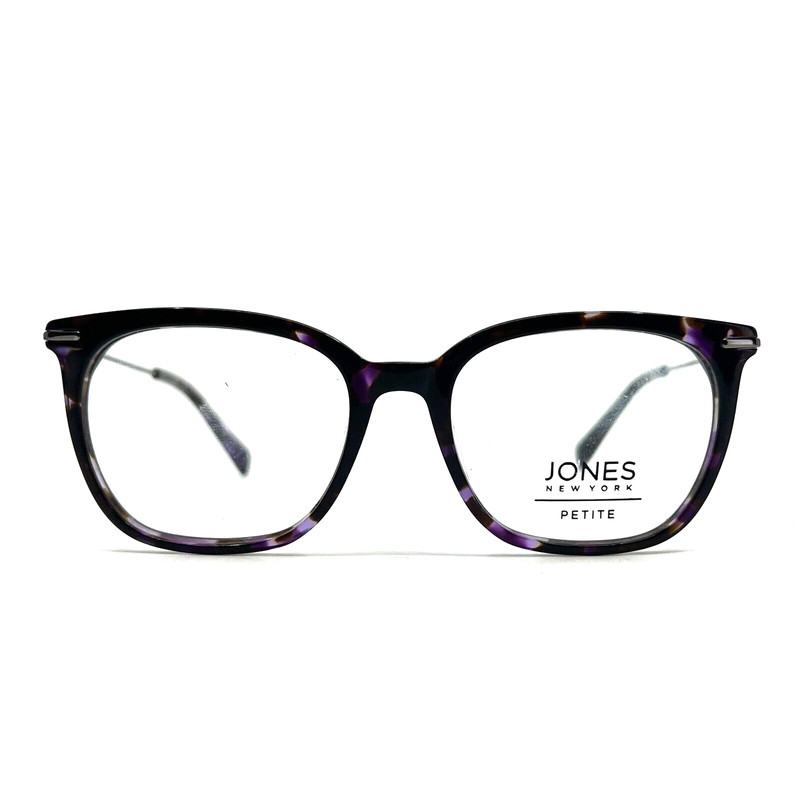 Jones New York J240 Purple Tortoise Cat-Eye Women Eyeglasses 49-18-135 mm