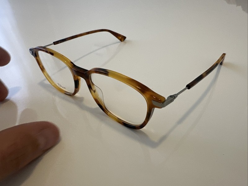 Dior Transparent Unisex Optical Frame Eyeglasses DIORESSENCE7 SX7 50 gallery