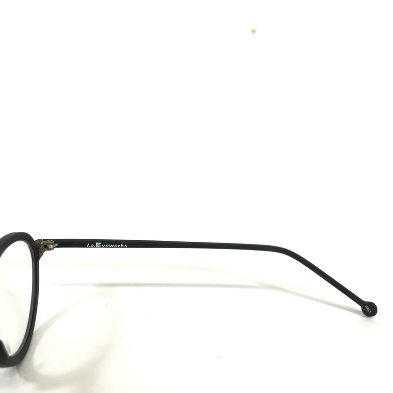 Vintage la Eyeworks Eyeglasses Frames SAGE 341M Matte Navy Blue Round 43-25-135 gallery