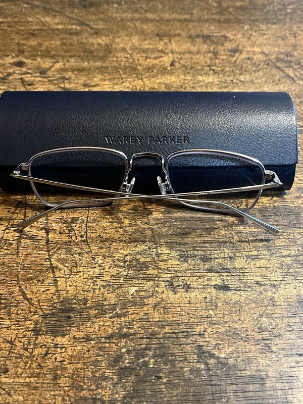Warby Parker Stephens M 2307 52-21-145 Japan. Warby Parker Silver Tone Japan gallery