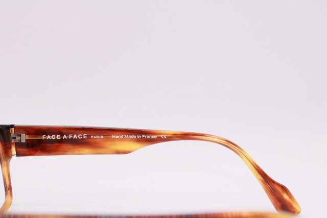 NEW FACE A FACE ARMAN 1 COL 167 BROWN HORN AUTHENTIC EYEGLASSES 54-17 gallery