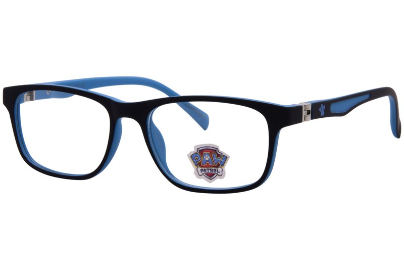 Paw Patrol PP25 BLK Eyeglasses Youth Kids Black Full Rim Square Shape 46mm