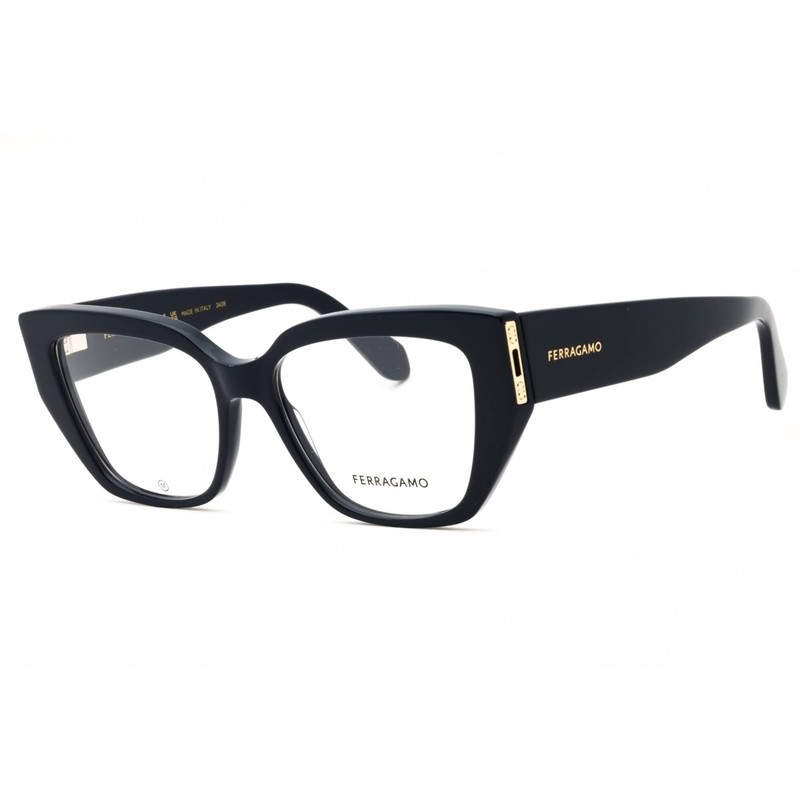 Salvatore Ferragamo Women’s Eyeglasses Blue Navy Full Rim Frame SF2972 414
