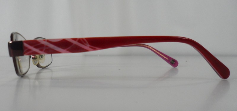 Nine West Eyeglass Frames NW1023 503 Pink Carved Size 51-17-135 gallery