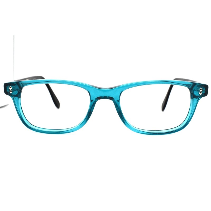Ernest Hemingway 4617 TLB Turquoise/Black 48-17-135 Eyeglasses FRAMES ONLY -GOOD gallery