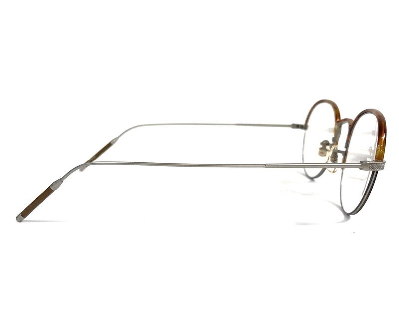 Oliver Peoples x Takumi Eyeglasses Frames OV1290T 5036 TK-6 Silver 47-22-145 gallery