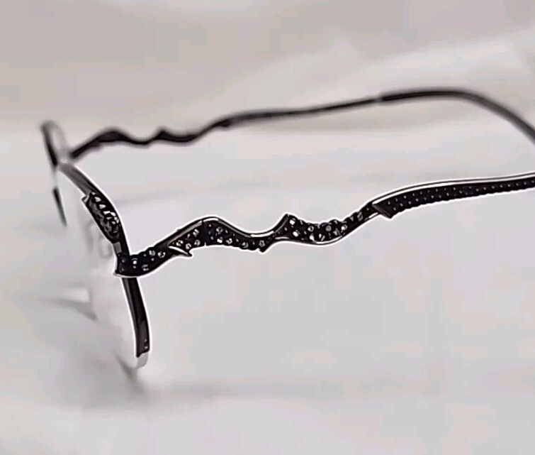 Diva Italy 5527 Brown Gold Eyeglass Frame 53/16/140 Made In Italy gallery