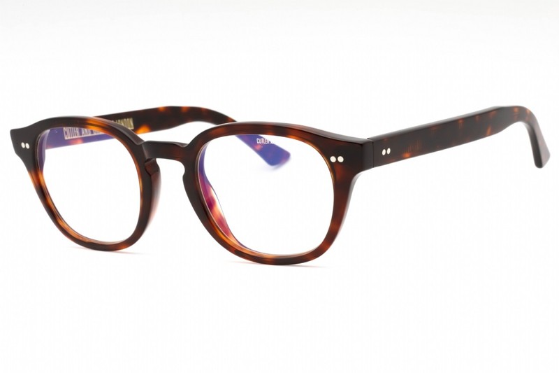 NEW Cutler and Gross CGBB1380 002 Dark Turtle 51mm Eyeglasses