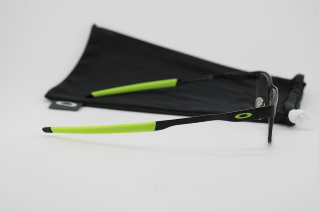 NEW OAKLEY YOUTH OY8002-0446 STEEL PLATE XS BLACK AUTHENTIC EYEGLASSES 46-14 gallery