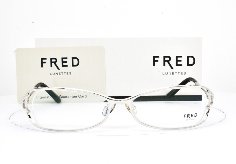 FRED Lunettes Eyeglasses frame SILVER CHROME 53-14-130 VOLUTE OP N1 002 gallery