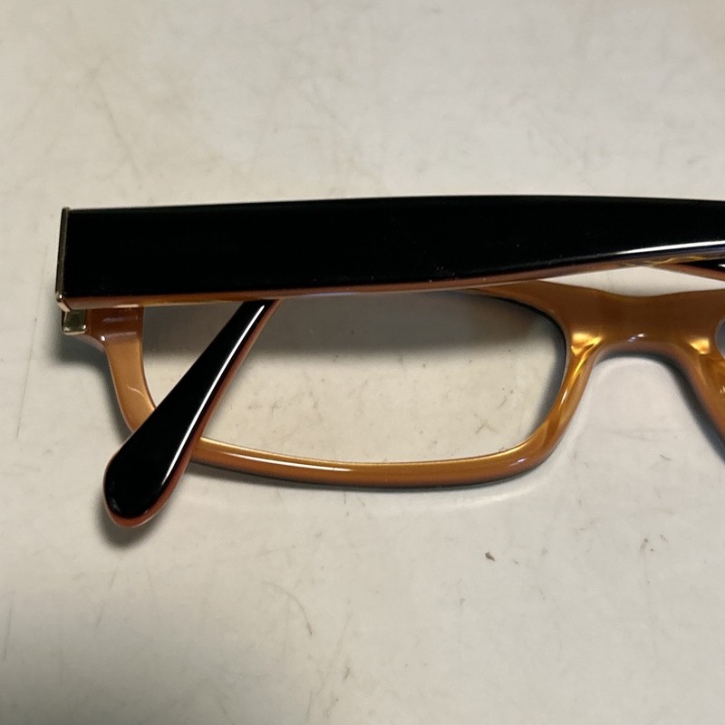 Great Cond. w/ Box CHANEL 3081 839 Black & Gold Eyeglasses 53-16 gallery