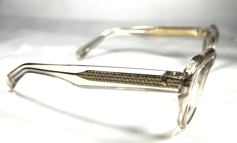 AVIO AOV2313 582 Eyeglasses Frame Champagne Clear, Size: 51-20-140 gallery