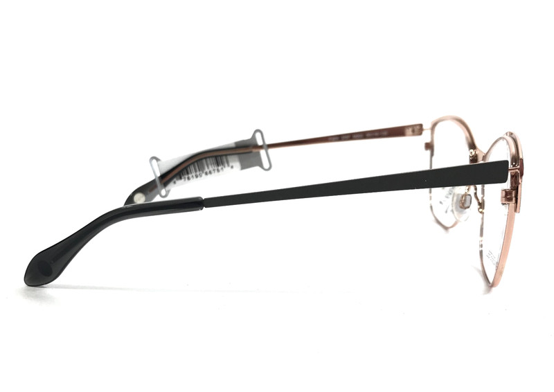 FYSH Eyeglasses Frames 3707 M203 Grey Rose Gold Cat Eye Full Rim 50-16-135 gallery