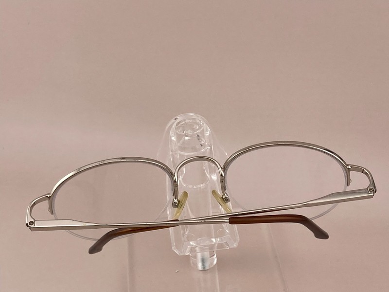Kirkland Signature Eyeglasses Frame Harvard 1152961 48-20-140 Round Half Rim gallery