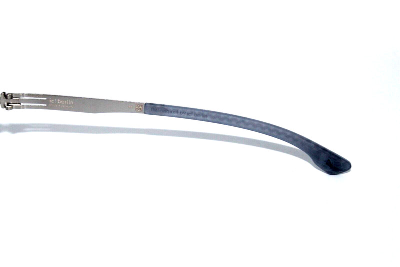 NEW IC! BERLIN ACOUSTIC PEARL GREY AUTHENTIC EYEGLASSES FRAME 51-16-135MM W/CASE gallery